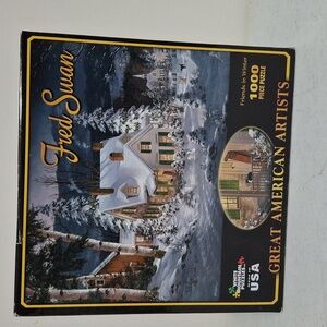 White Mountain 1000 Pc.puzzle